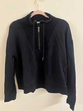 Black quarter zip Natural Reflections